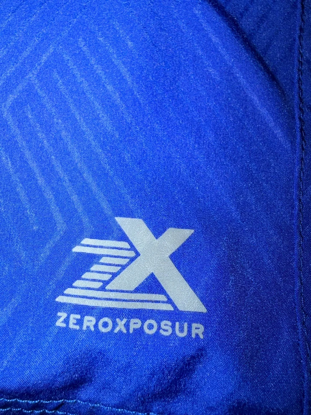 Men's size 2X swim trunks zeroxposur Blue Geo-Print Swim Trunks shorts‎
